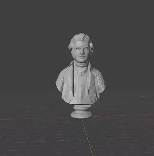 James Cook 3D print model