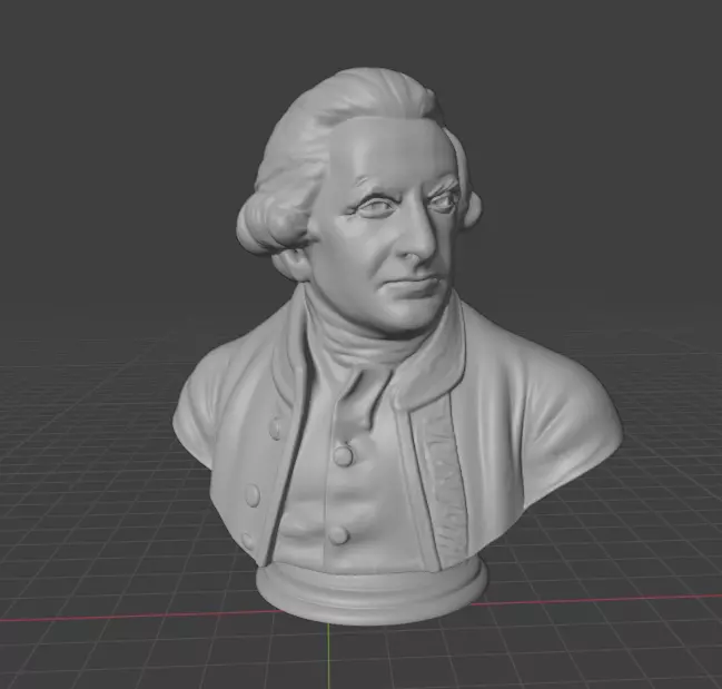 James Cook 3D print model_10