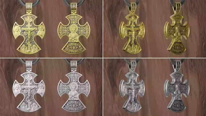 Cross pendant