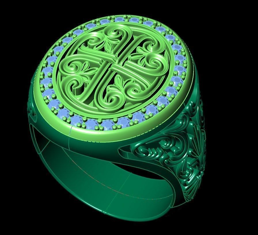 Ring kt146 3D print model_9