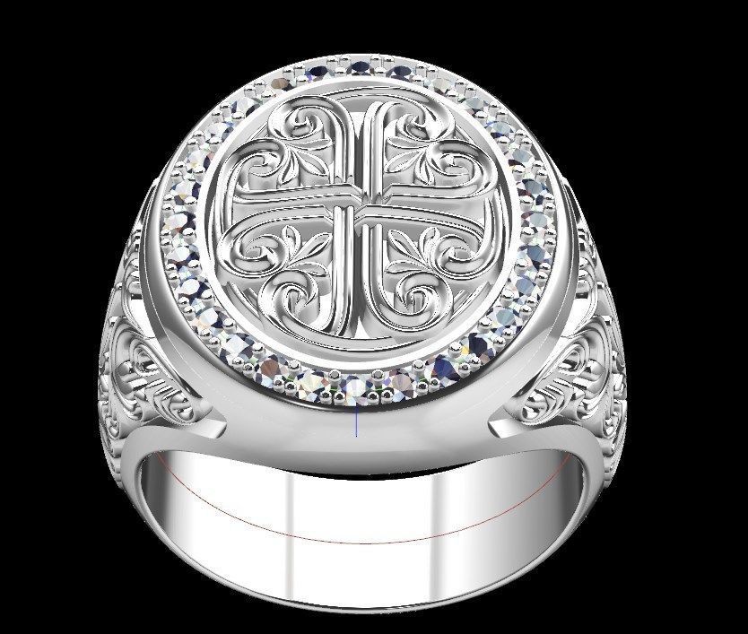 Ring kt146 3D print model_14