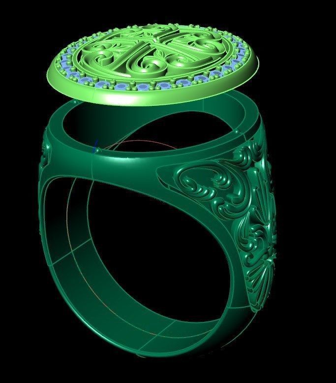 Ring kt146 3D print model_13