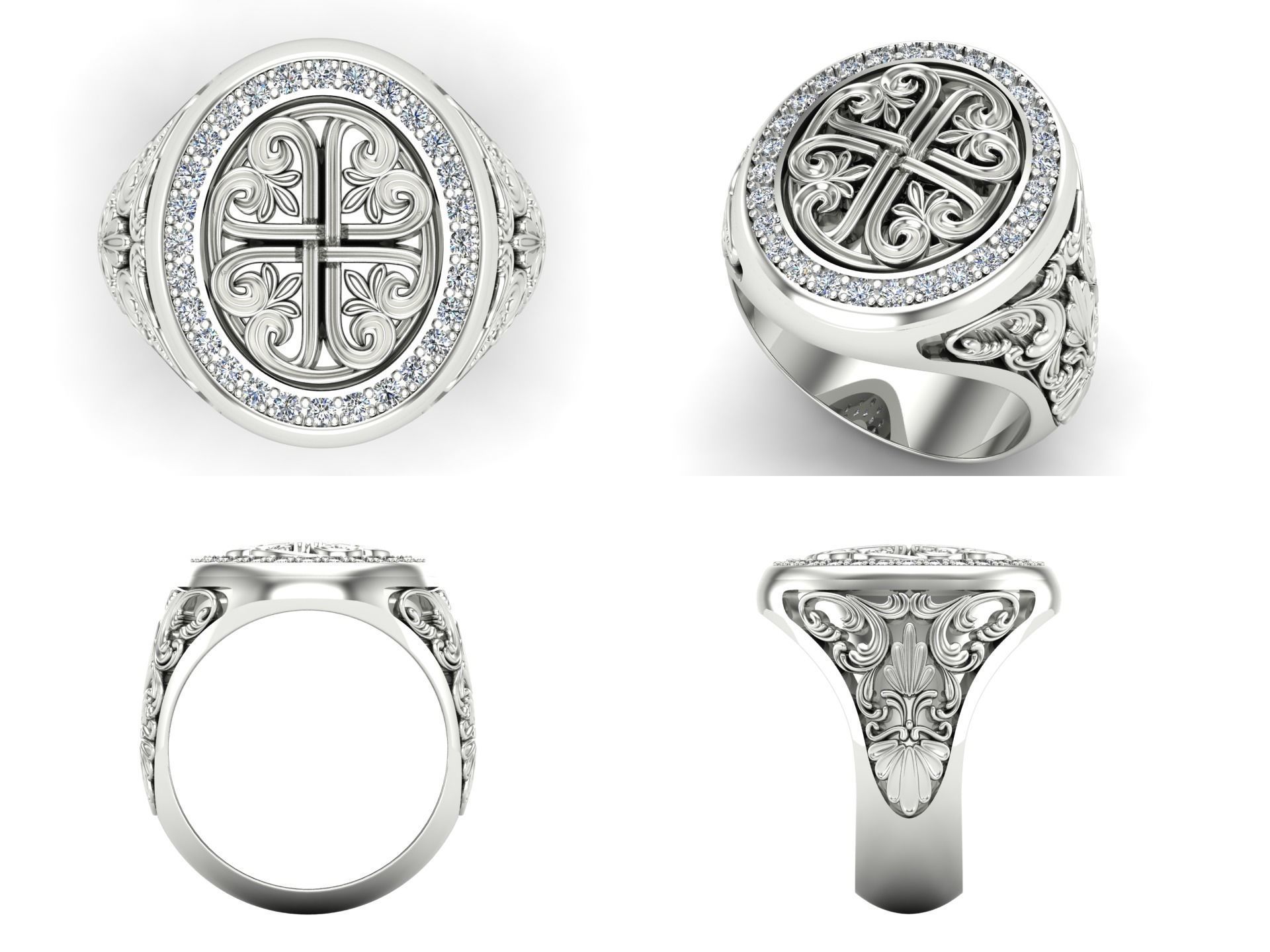 Ring kt146 3D print model_5