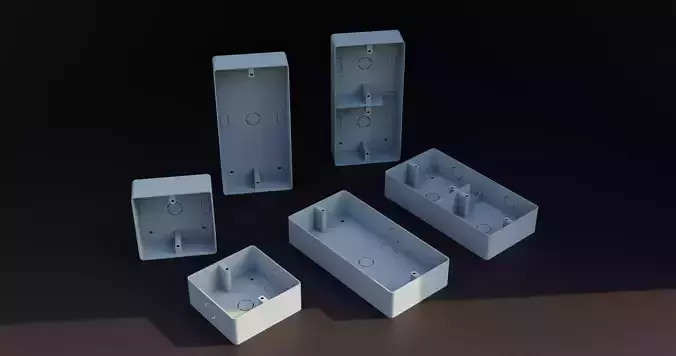 Electric Switch MK Plastic Box