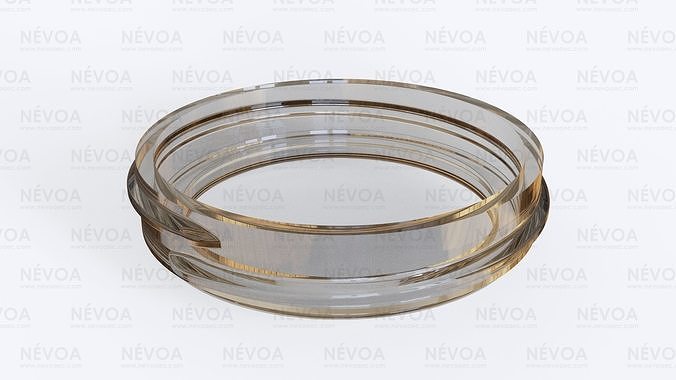 Neck finish - SP 400 - 51 - M - BDF - voluntary standard 3D model