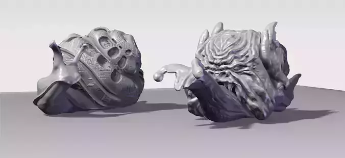 Snail Maker - Multipart Interchangeable Fantasy Snail Builder  3D print model