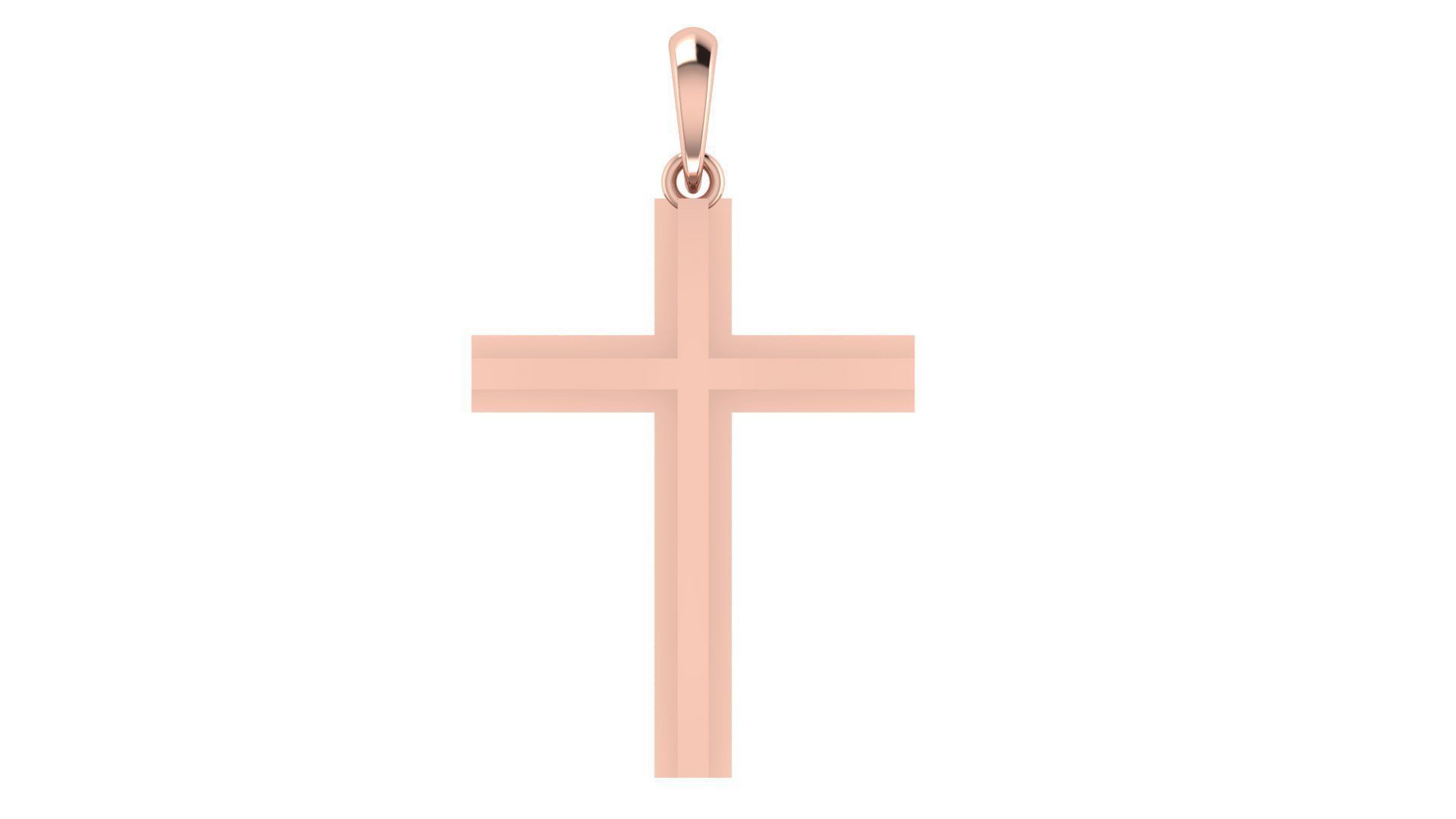 CROSS  PENDANT CE130 3D print model_3