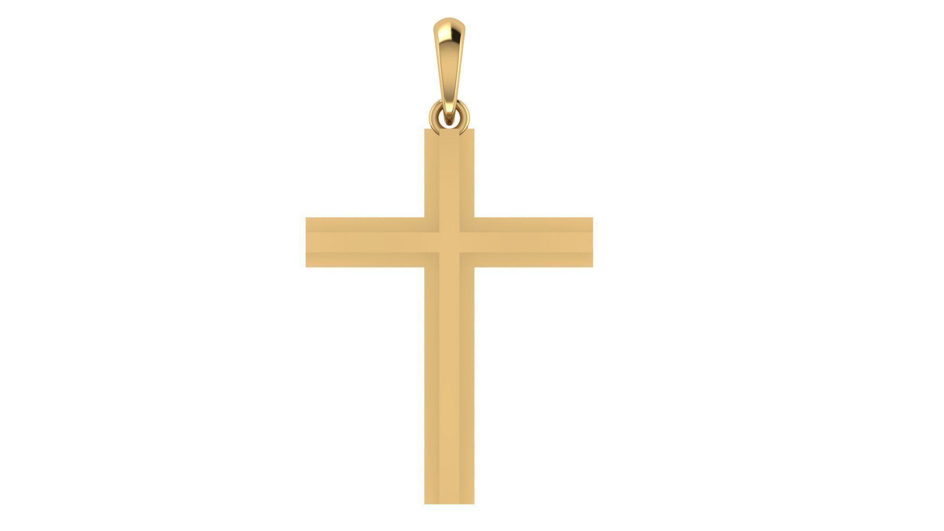 CROSS  PENDANT CE130 3D print model_5
