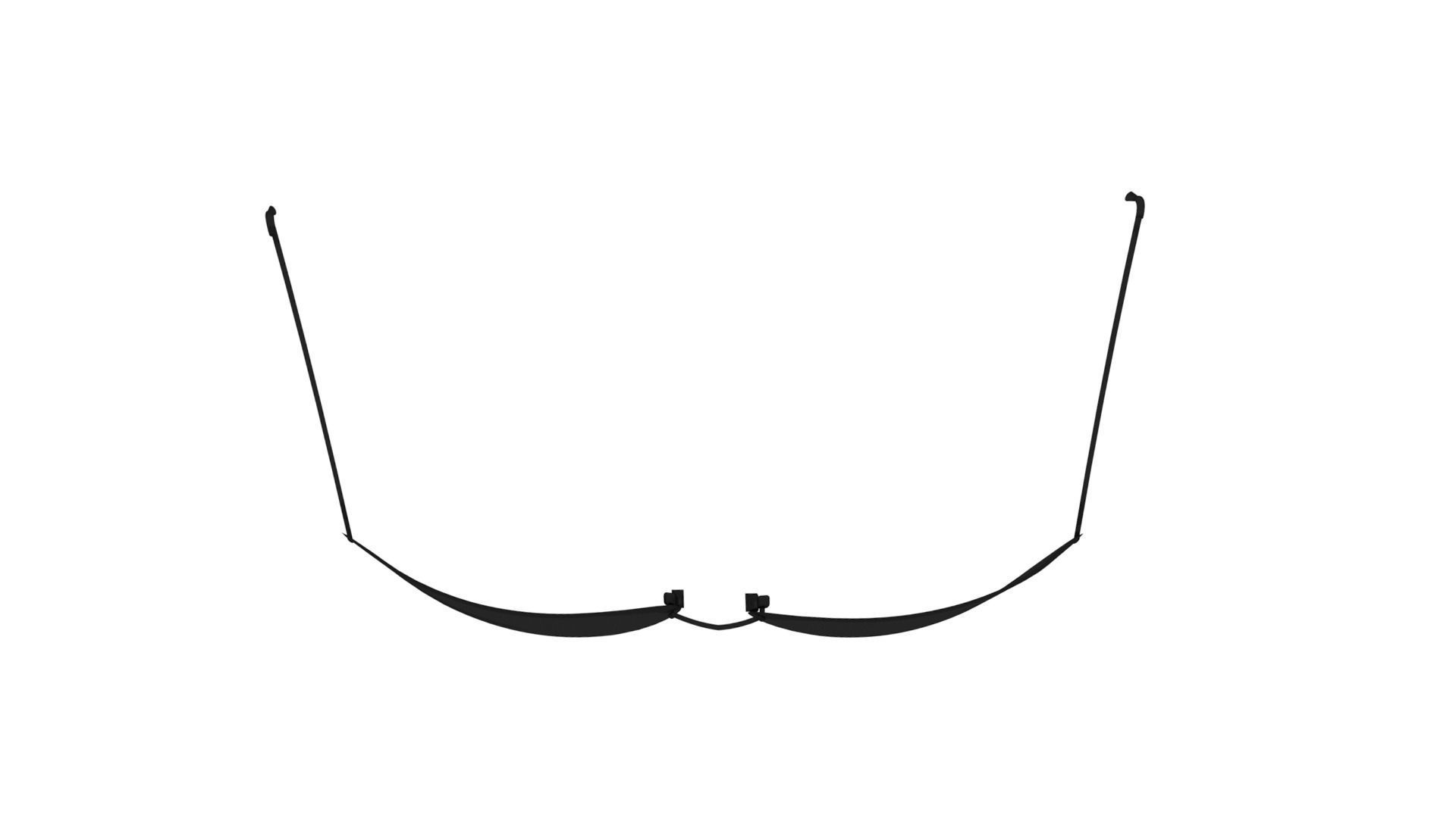 Matrix Sunglasses 3D model Low-poly 3D model_1