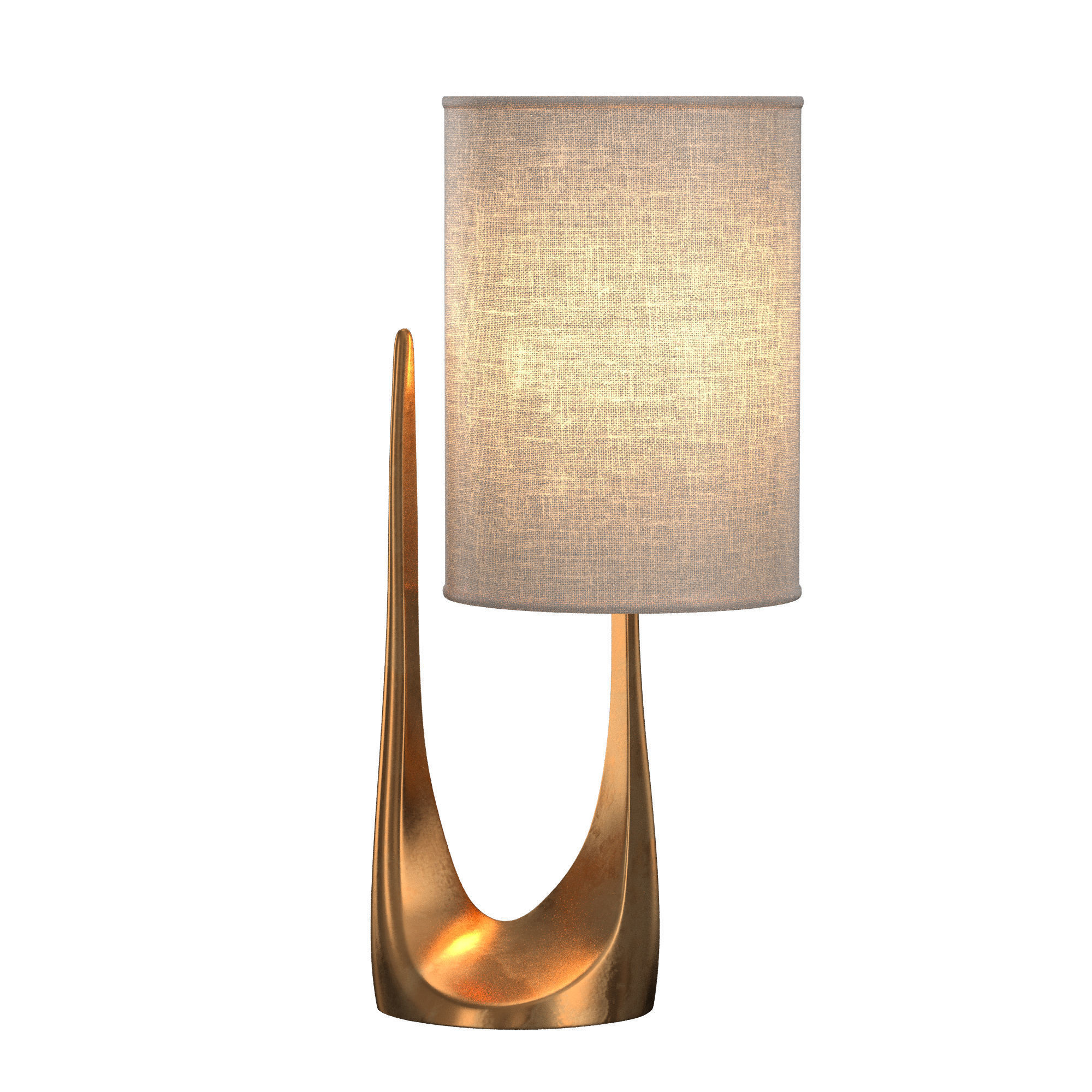 Table lamp Rogi 3D model_1