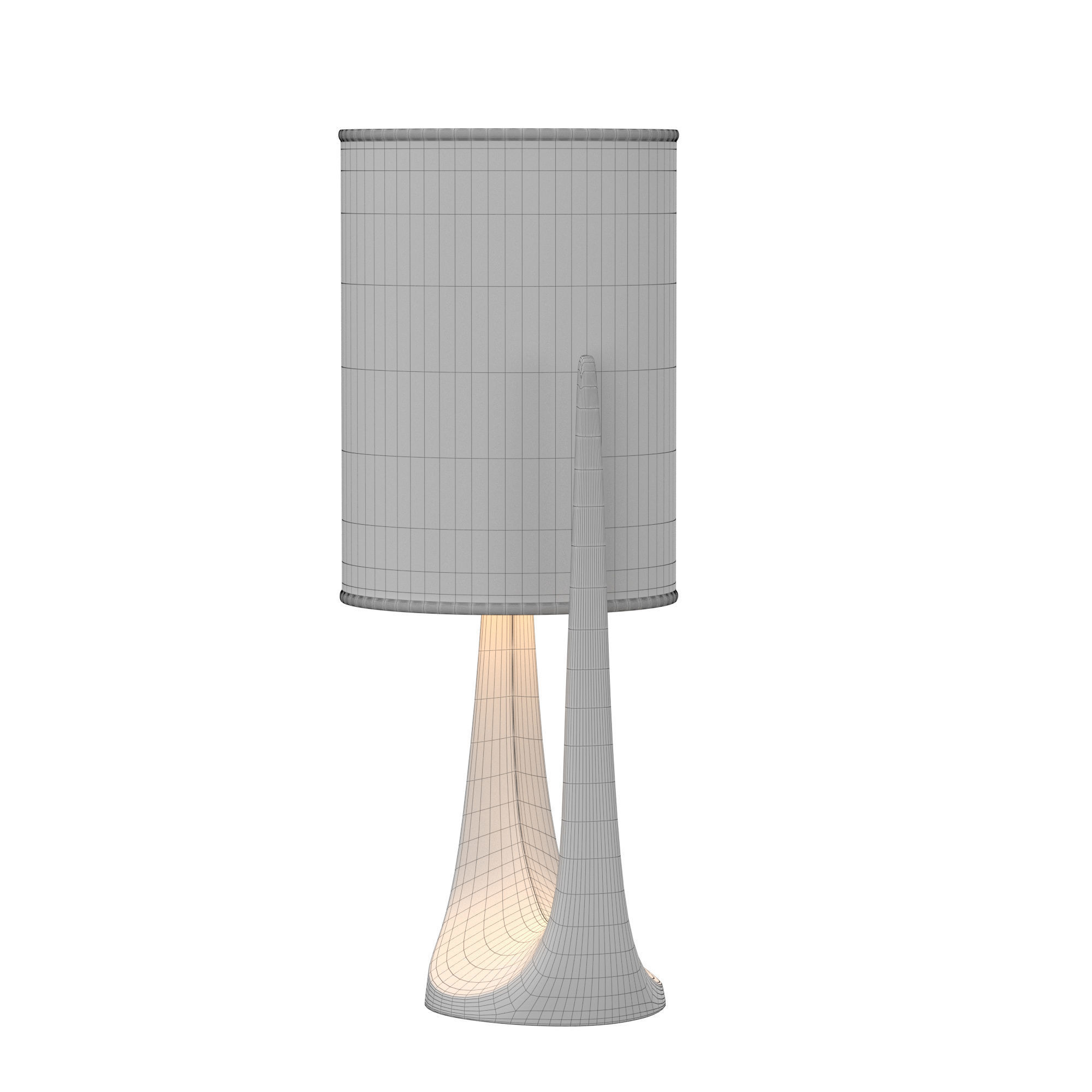 Table lamp Rogi 3D model_7