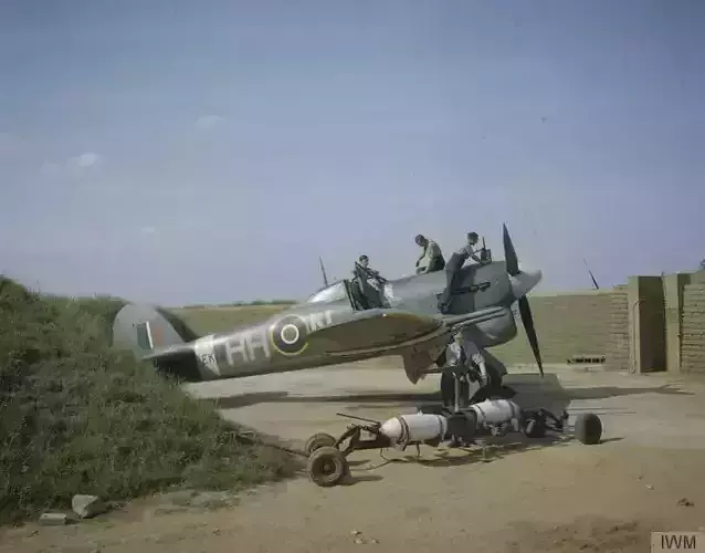 Hawker Typhoon 3D model