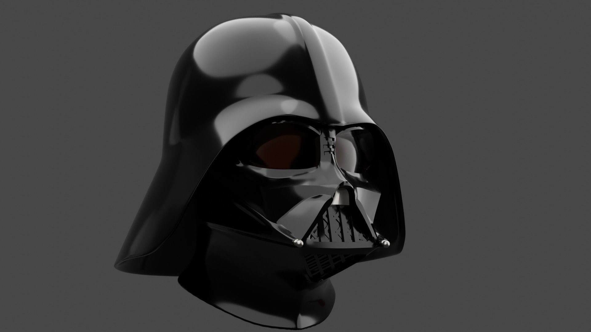 Darth Vader Helmet 3D model_1