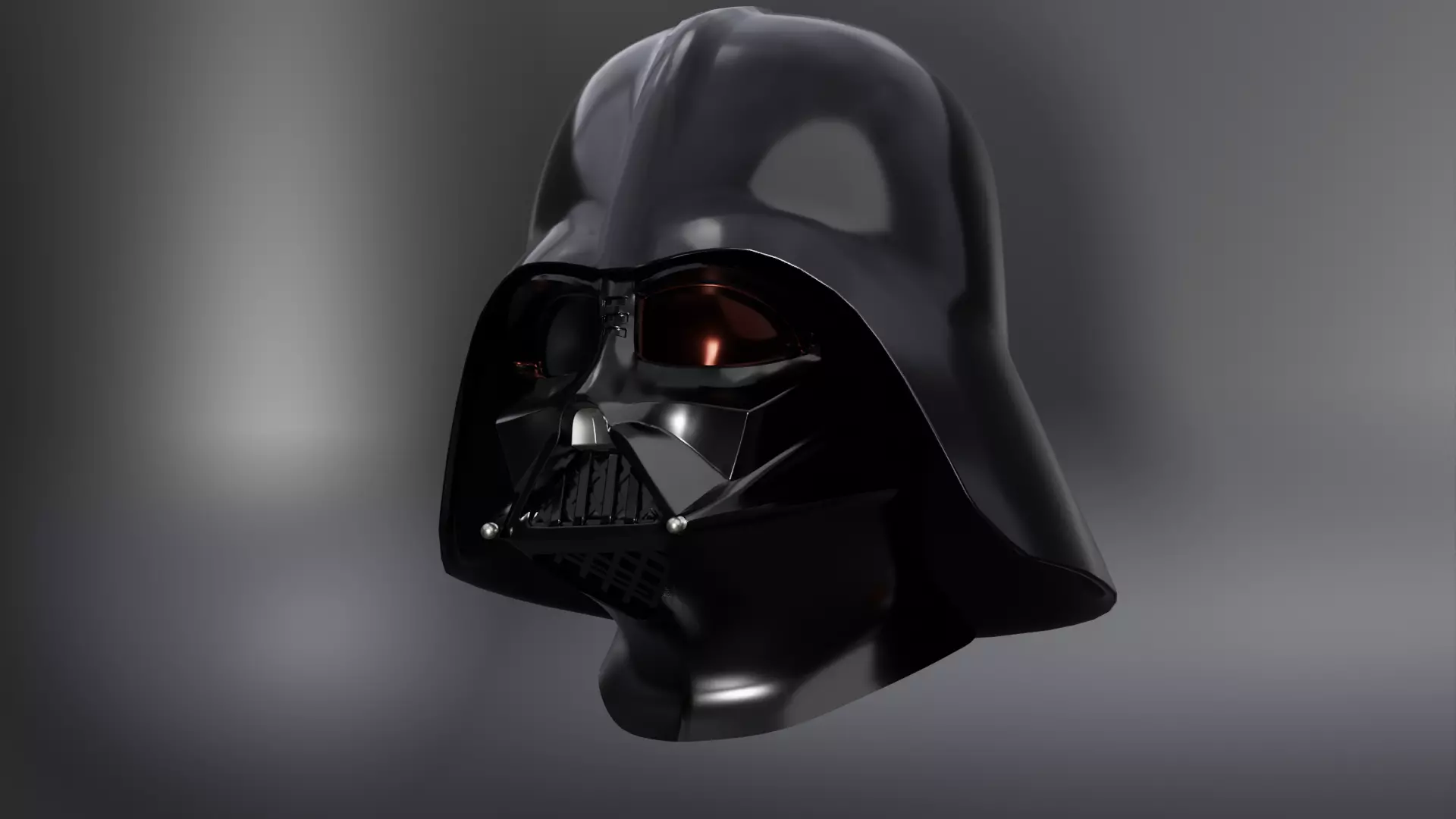Darth Vader Helmet 3D model_0
