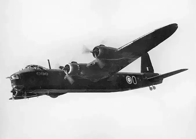 Short Stirling 3D model