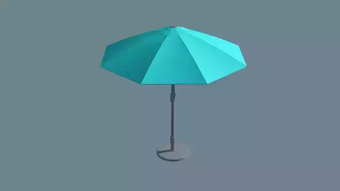 Umbrella Outdoor Turquoise 