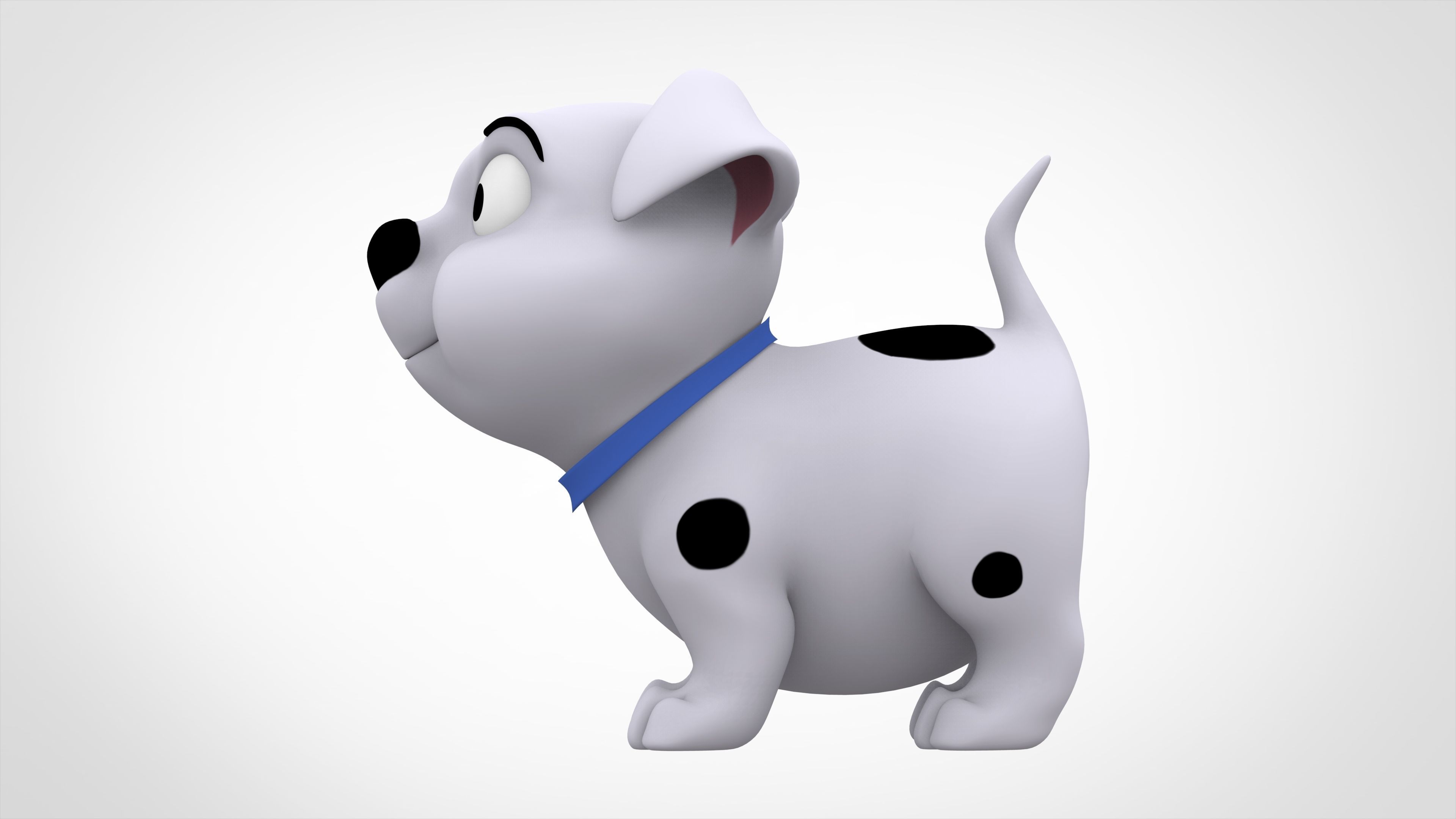 Rolly Low-poly 3D model_2