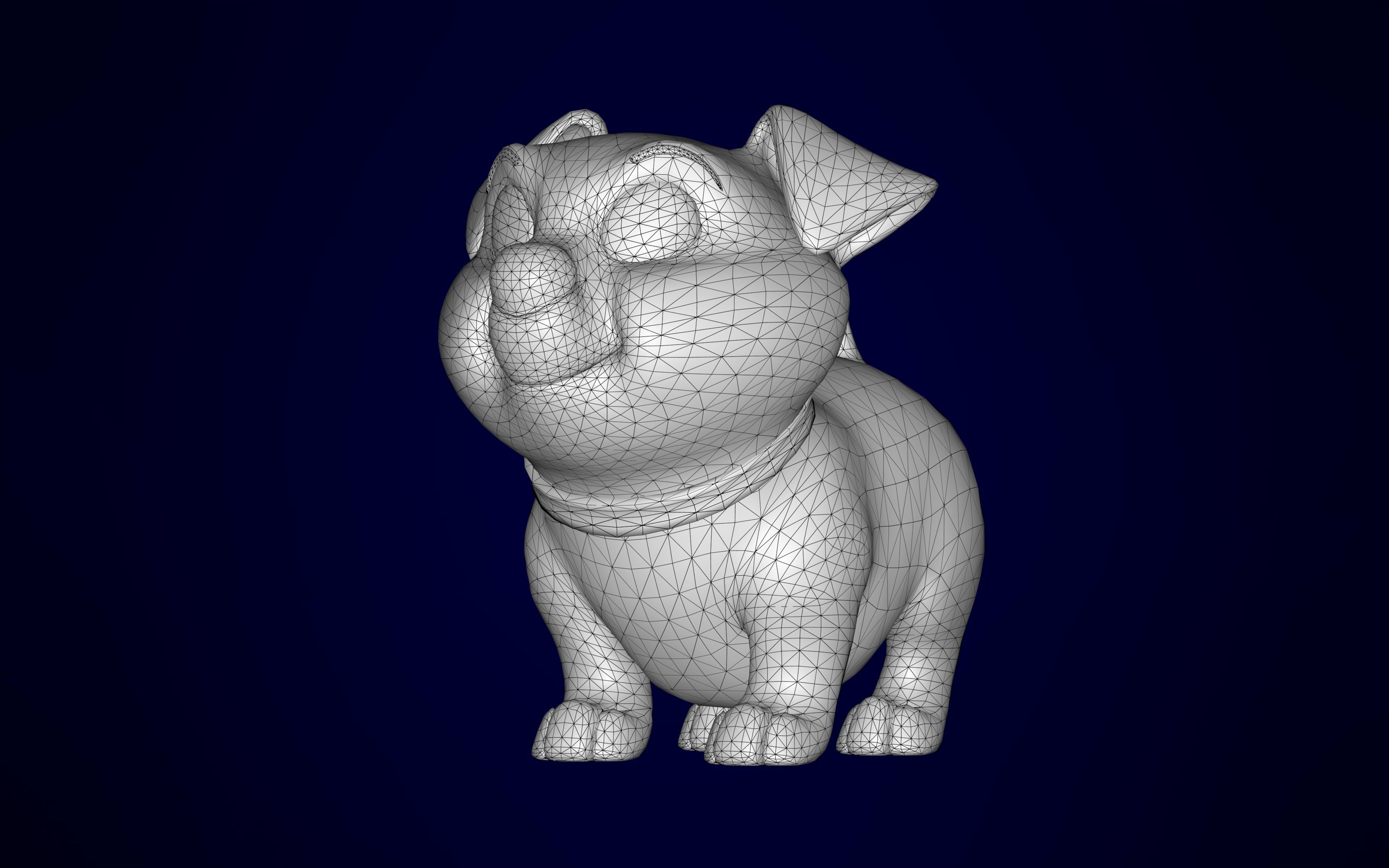 Rolly Low-poly 3D model_10