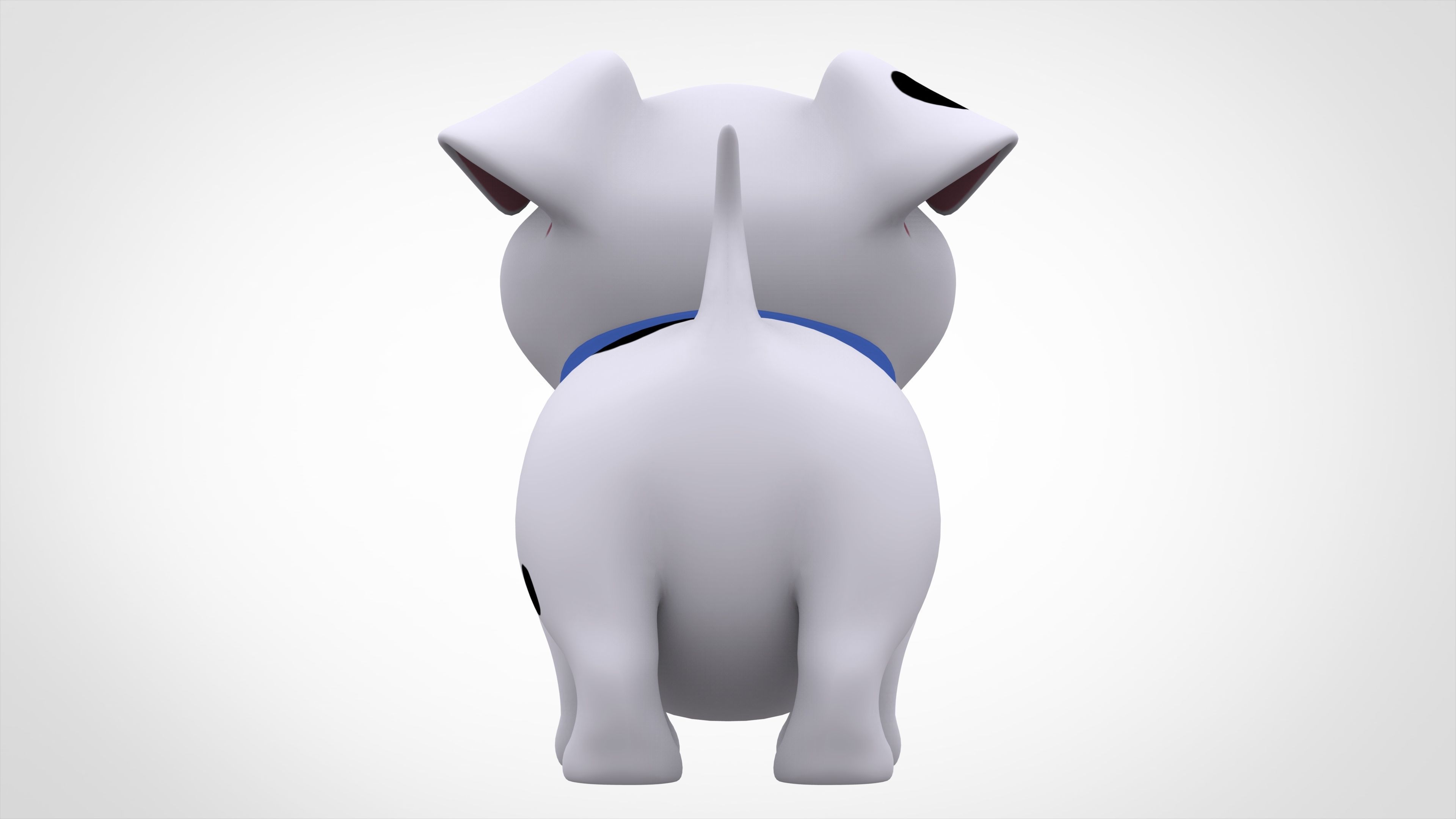 Rolly Low-poly 3D model_3