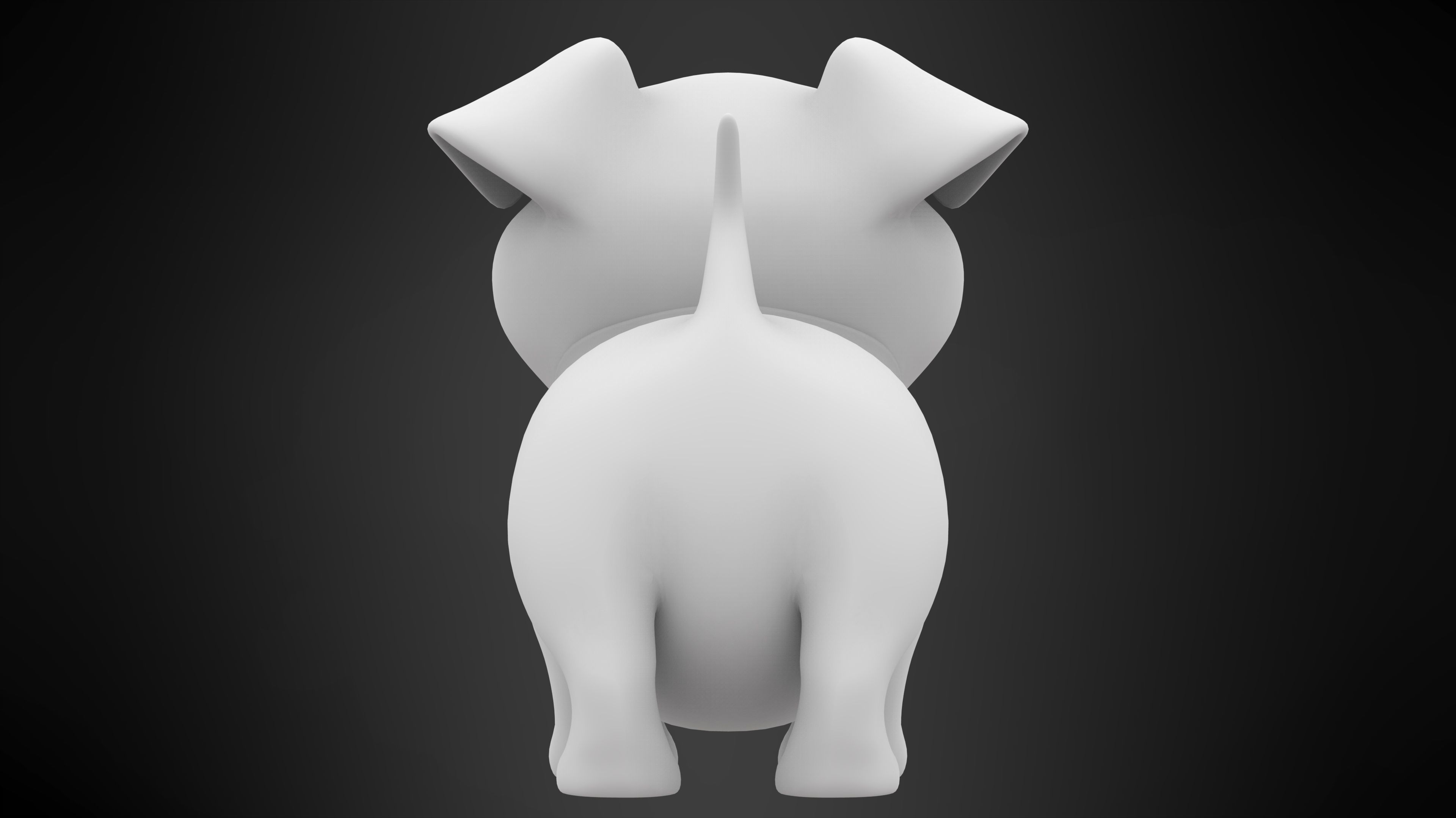 Rolly Low-poly 3D model_8