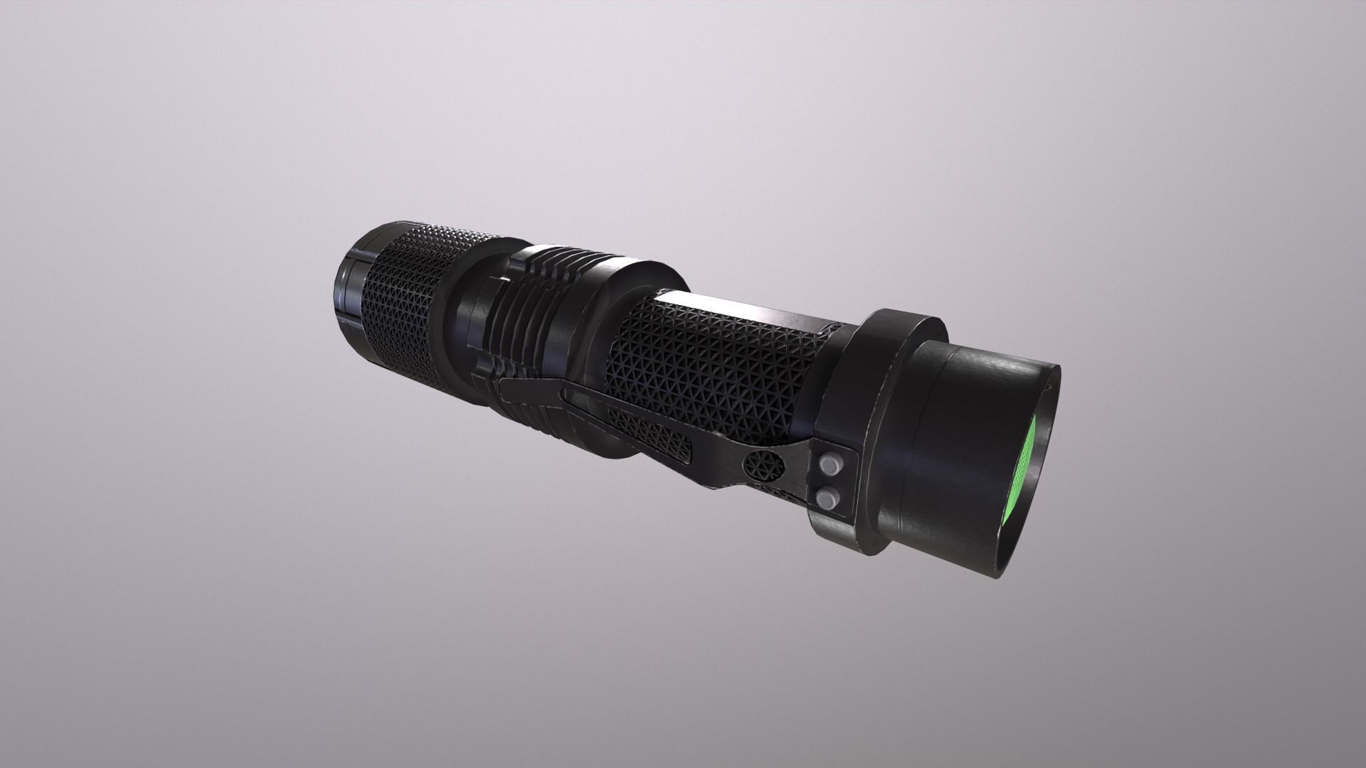 Flashlight A GameReady camera lens Free low-poly 3D model_13