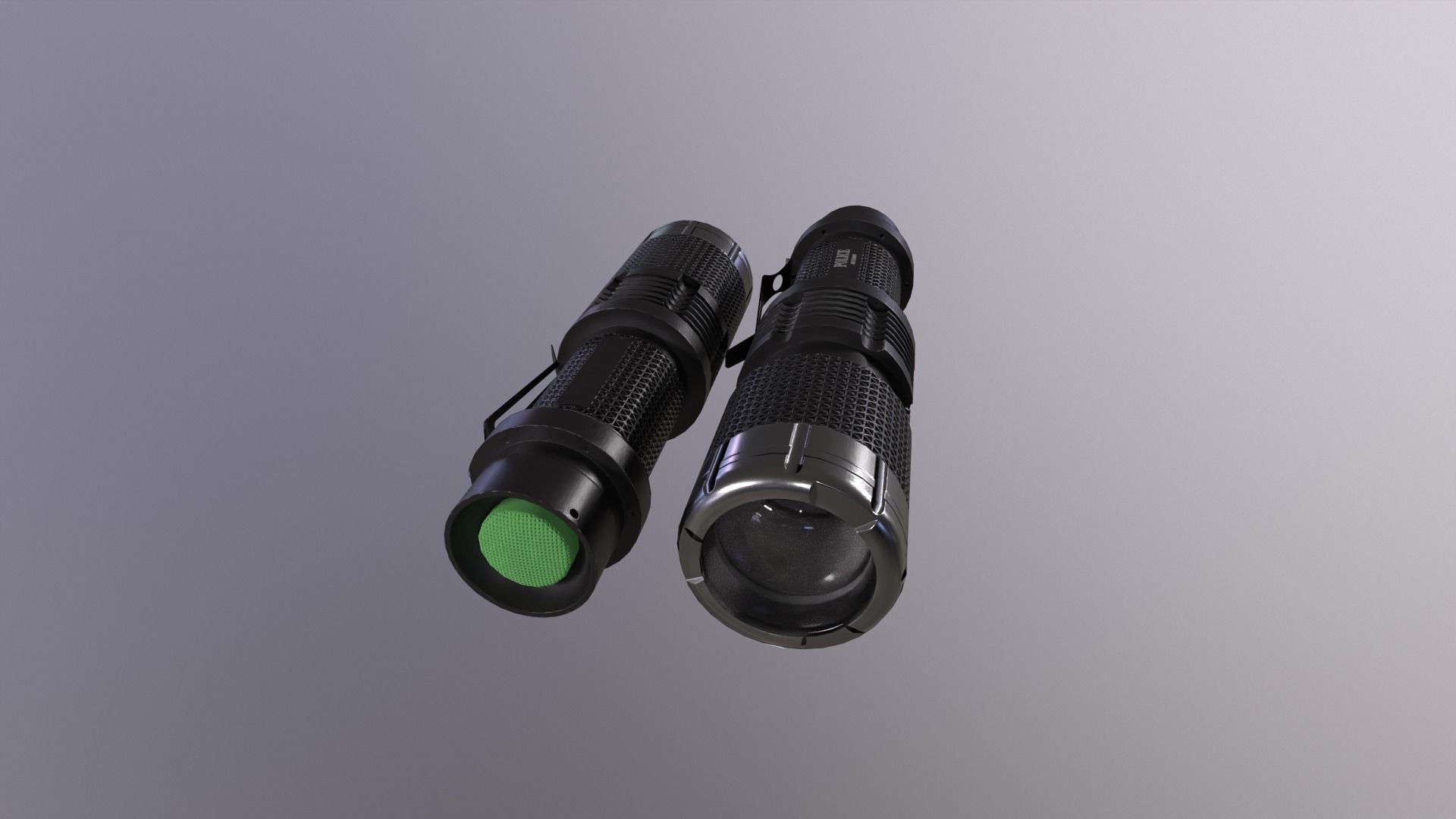 Flashlight A GameReady camera lens Free low-poly 3D model_6