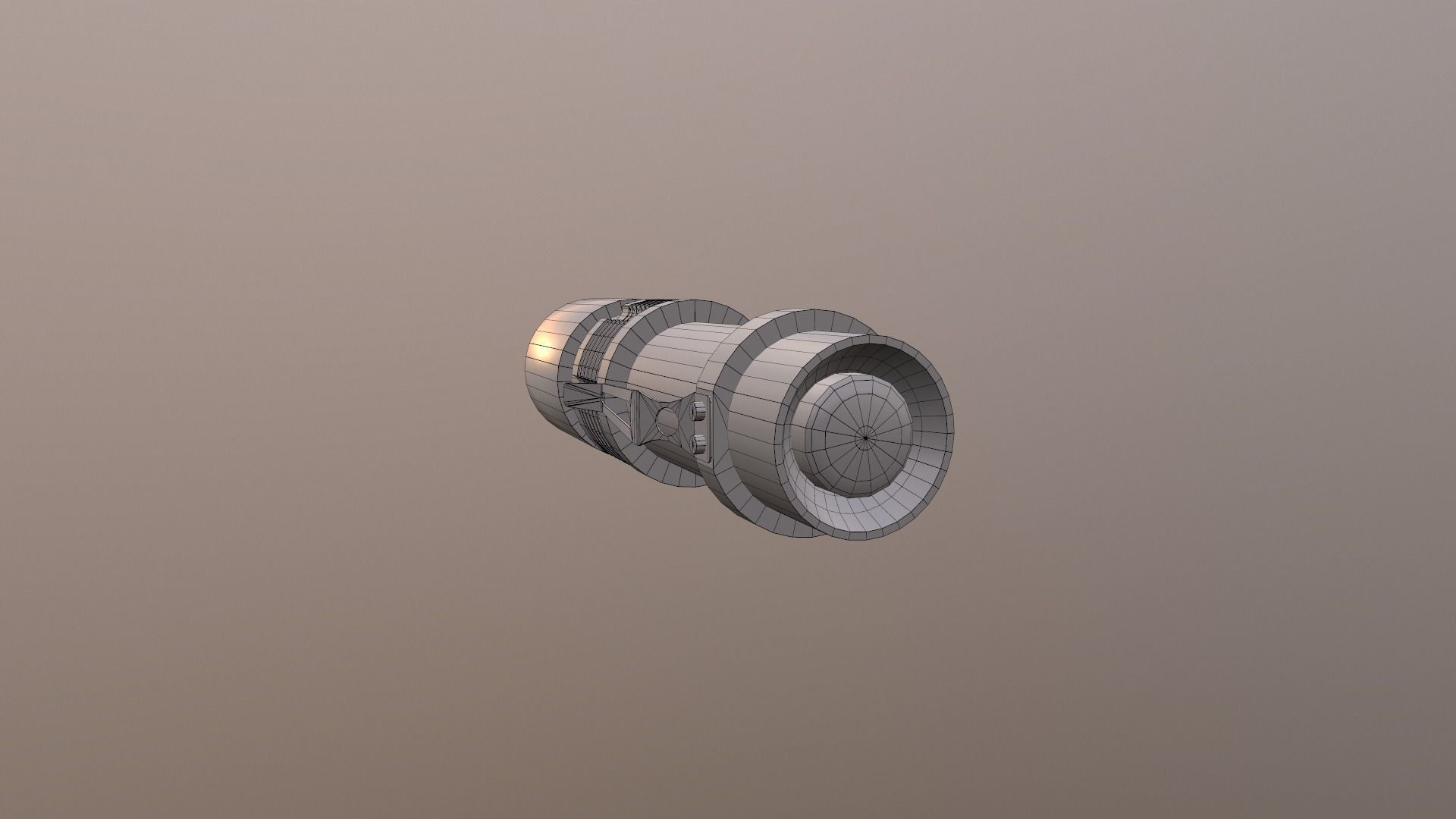 Flashlight A GameReady camera lens Free low-poly 3D model_19