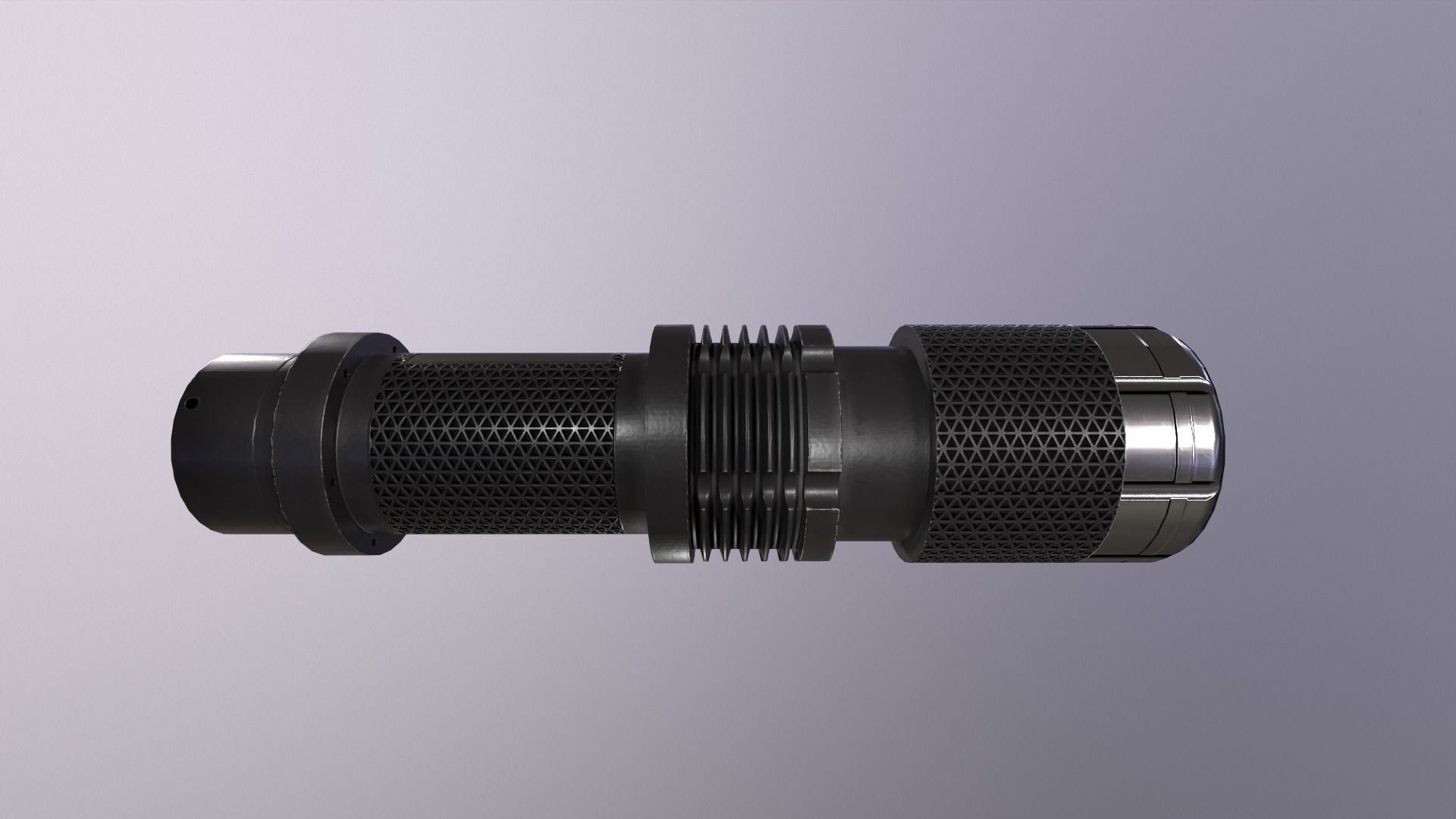 Flashlight A GameReady camera lens Free low-poly 3D model_4
