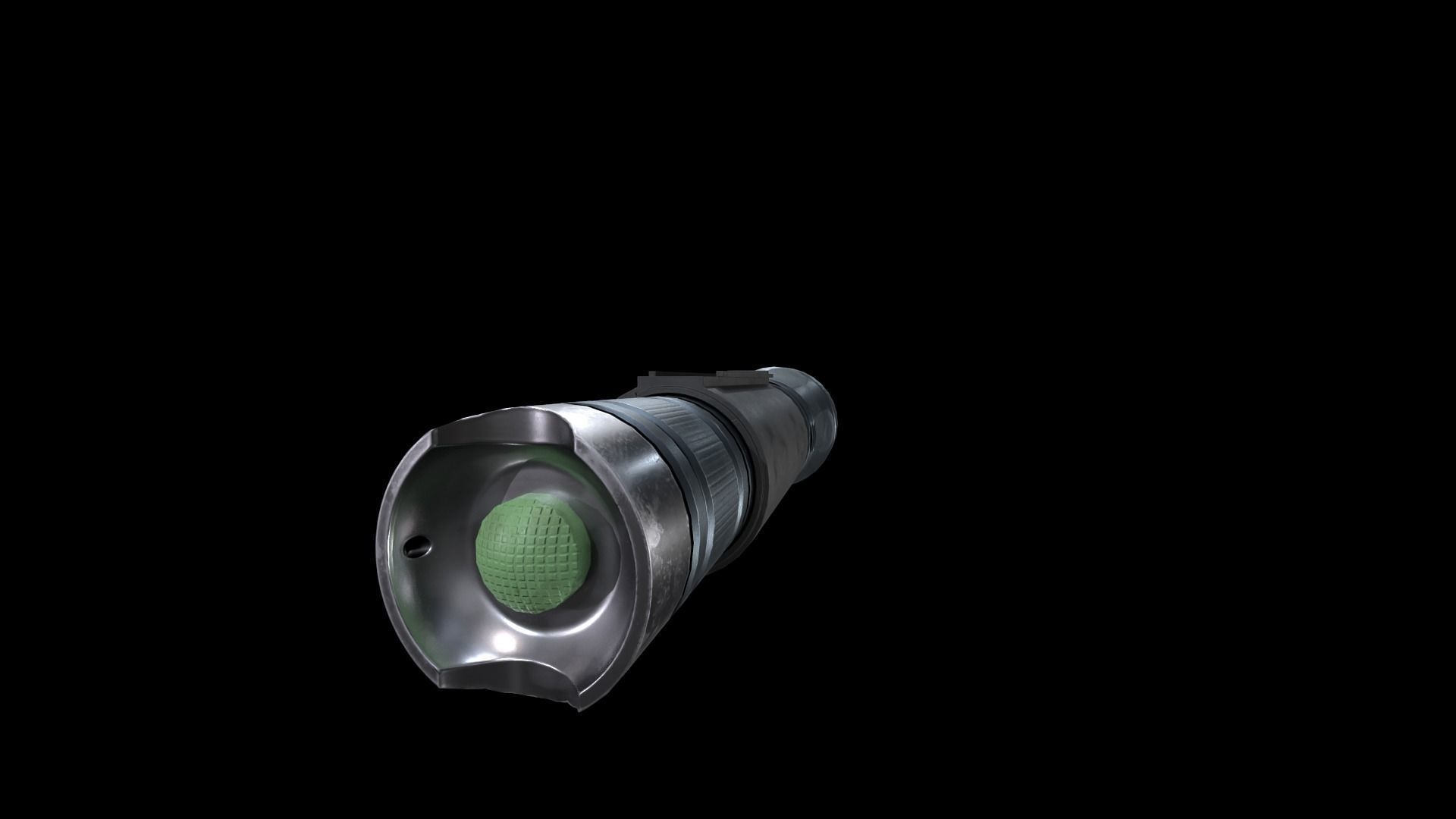 Flashlight B GameReady Free low-poly 3D model_14