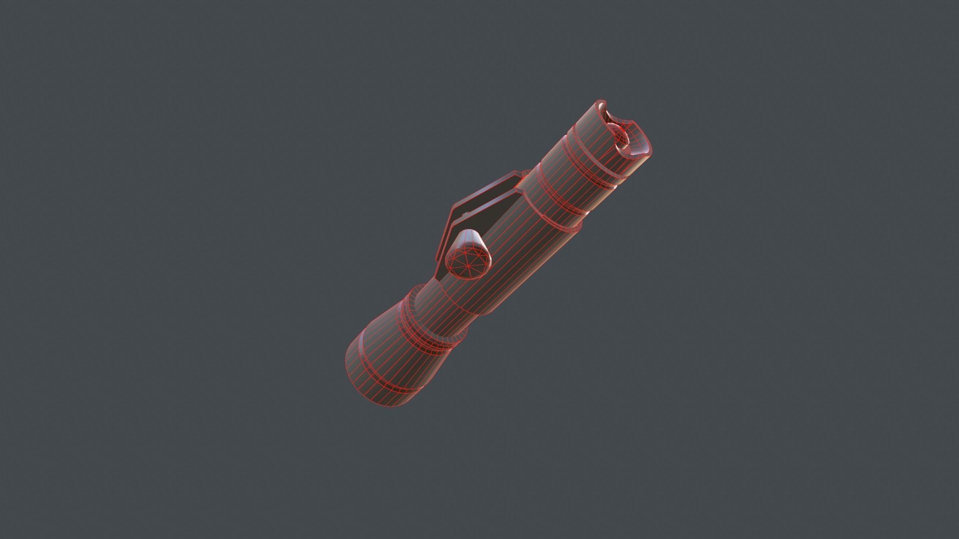 Flashlight B GameReady Free low-poly 3D model_22