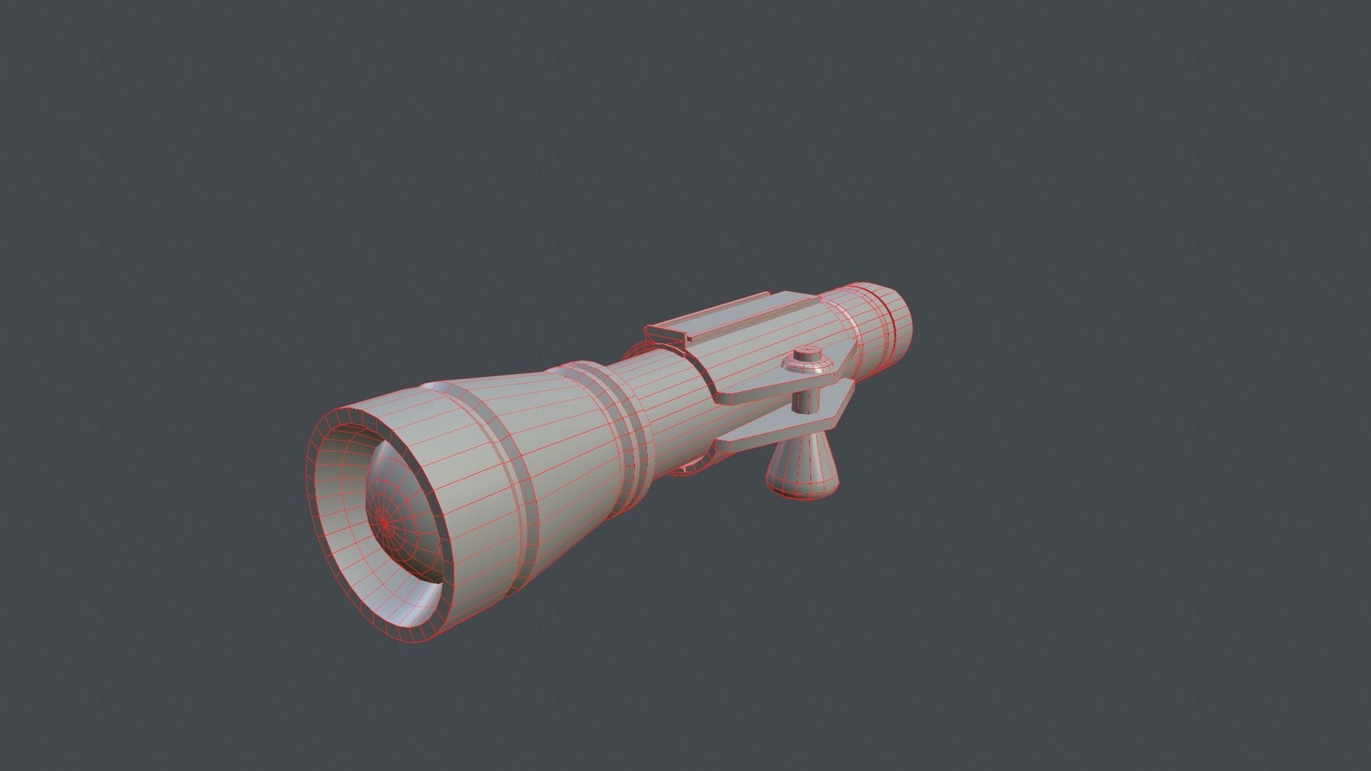 Flashlight B GameReady Free low-poly 3D model_18