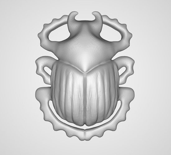 Scarab - The mummy 3D print model