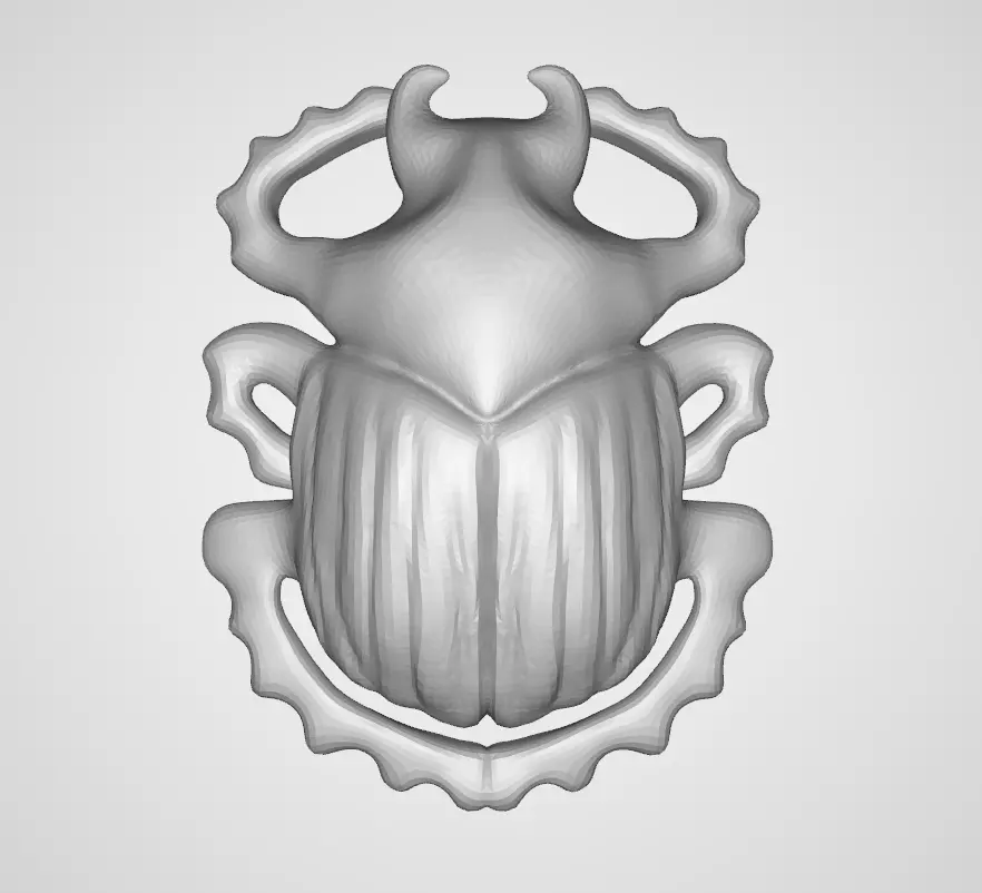 Scarab - The mummy 3D print model_0