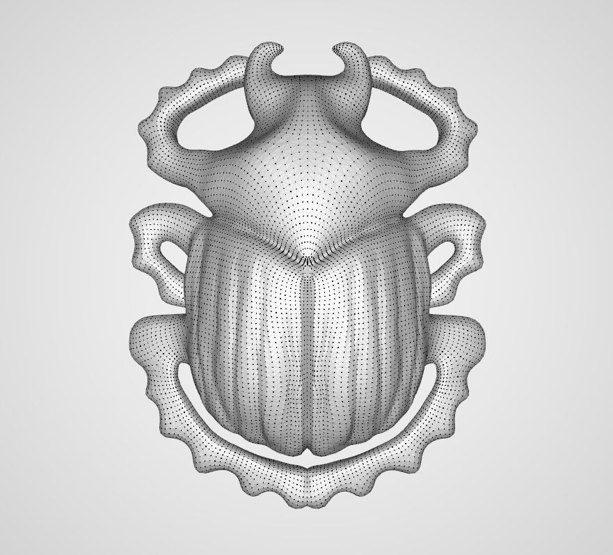 Scarab - The mummy 3D print model_2