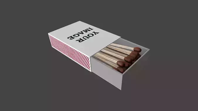 UDUD-007 Matchbox Low-poly 3D model