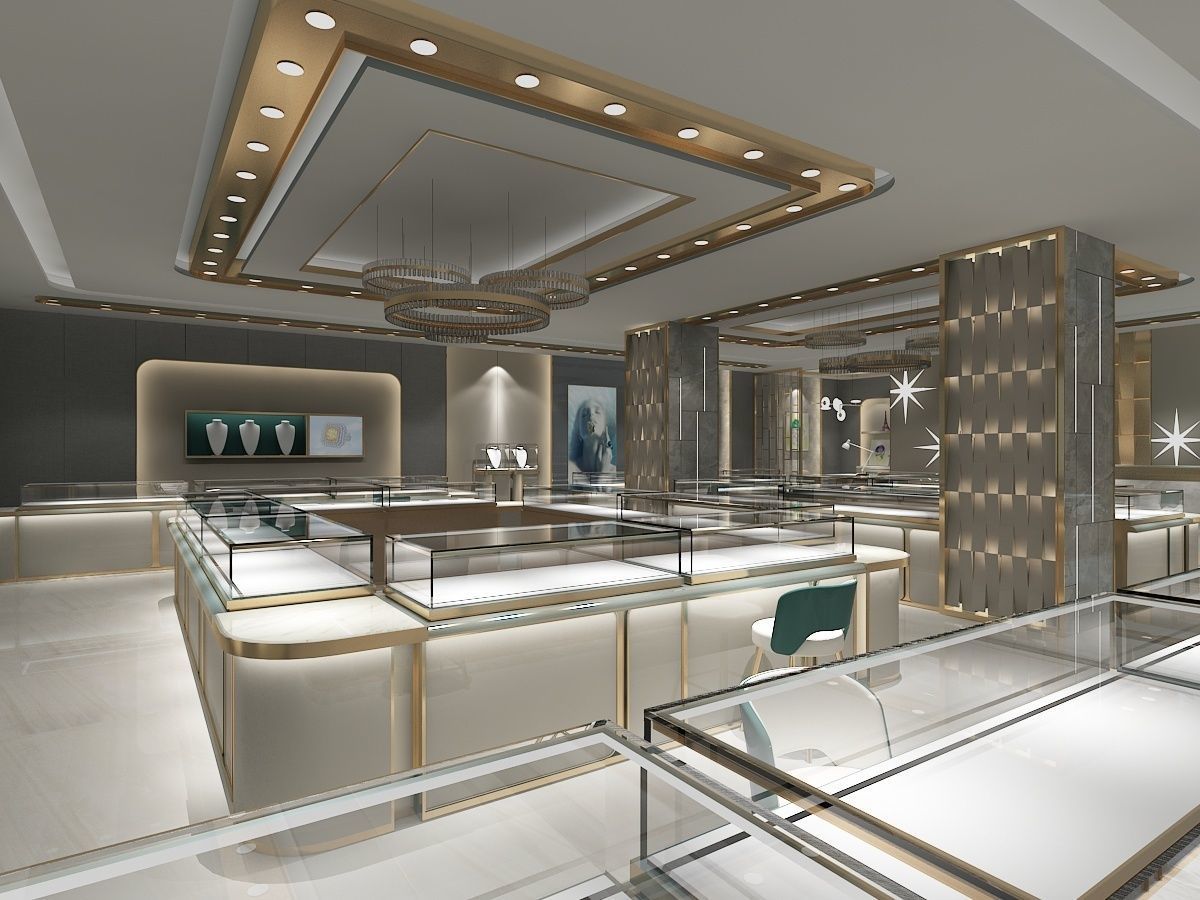 Jewelry Store 2 3D model_1