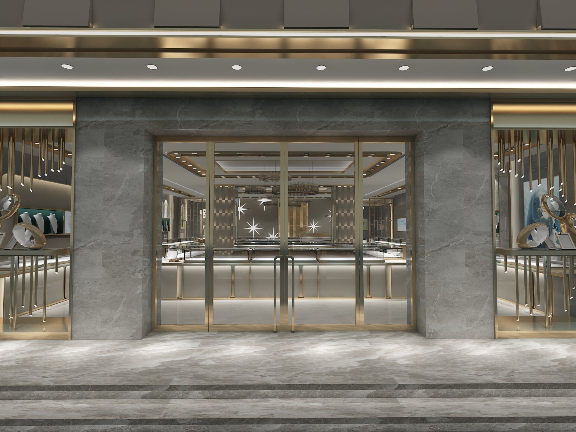 Jewelry Store 2 3D model_2