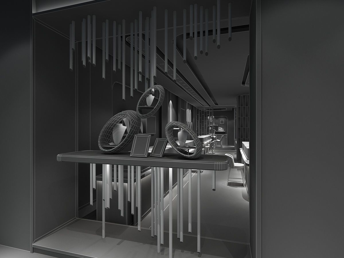 Jewelry Store 2 3D model_27