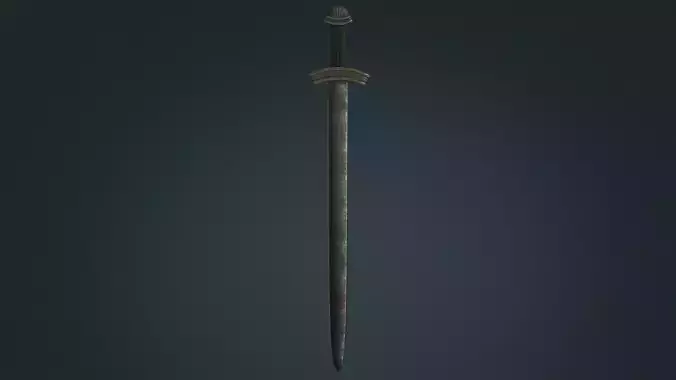 Viking Sword A - Fantasy Weapon