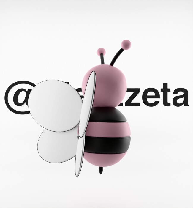 Kaws Dior Bee Textured Low-poly 3D model_25