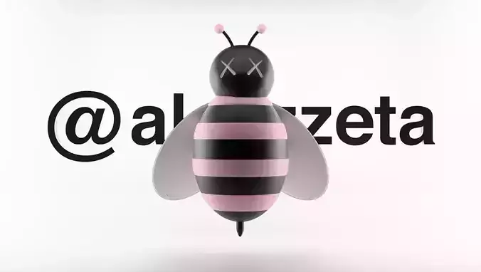 Kaws Dior Bee 2 Textured