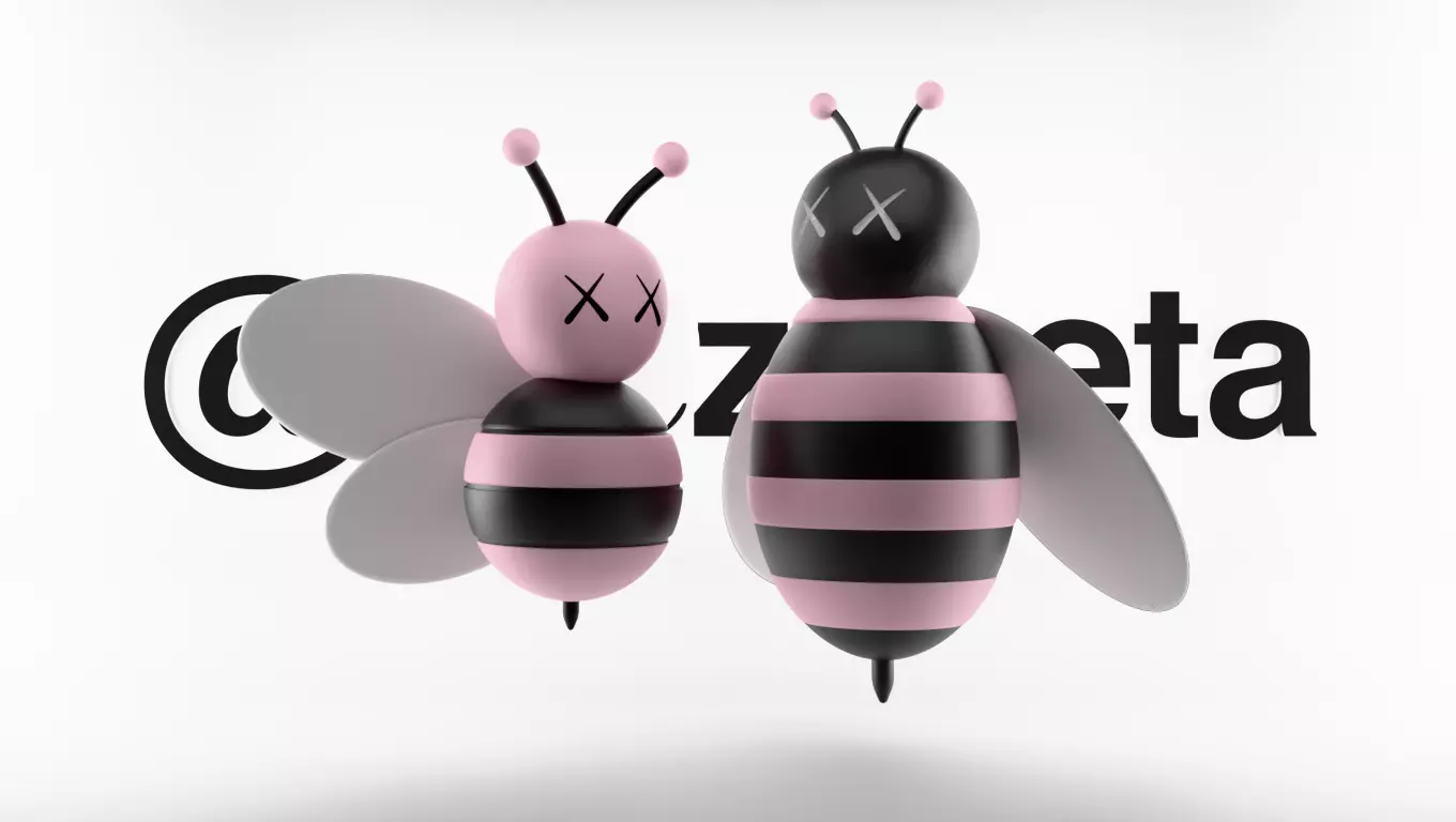 Kaws Dior Bee x Dior Bee 2 Textured 3D model