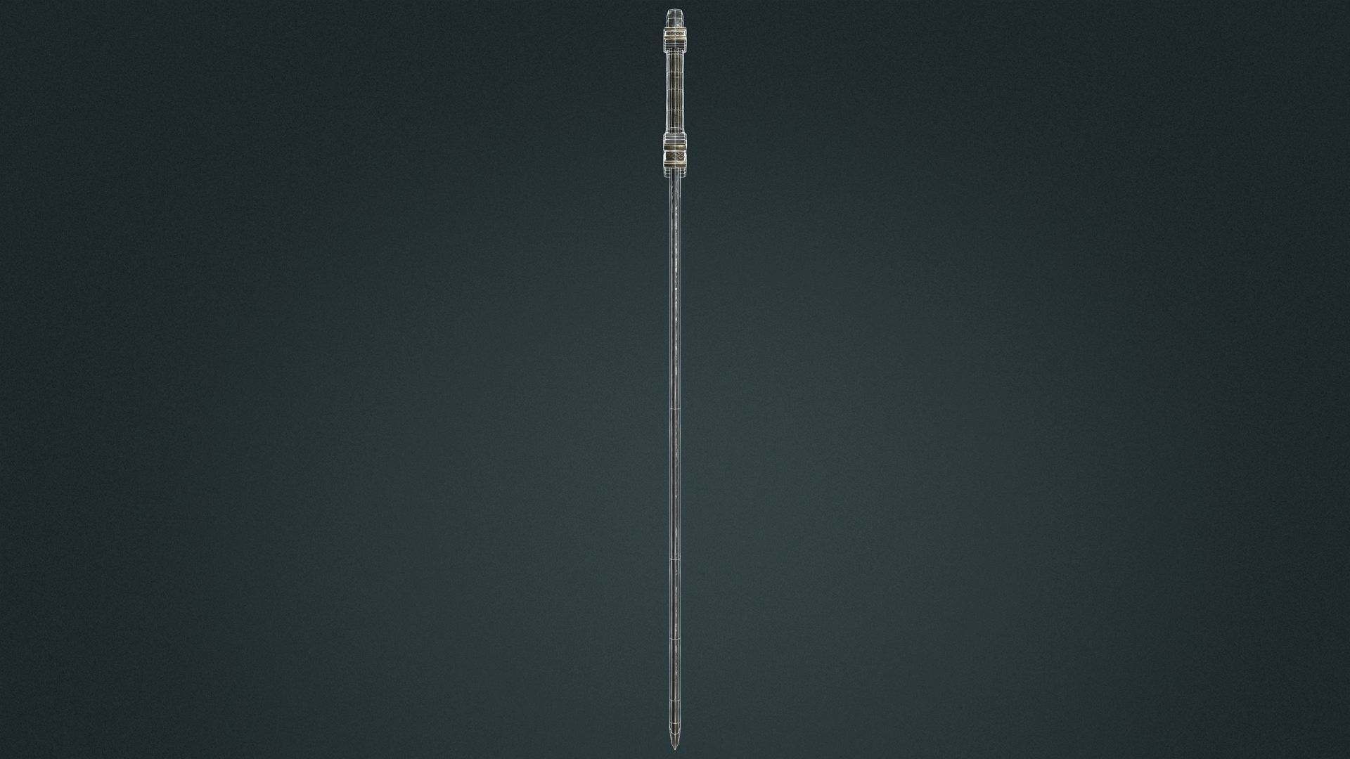 Viking Sword E - Fantasy Weapon Low-poly 3D model_6