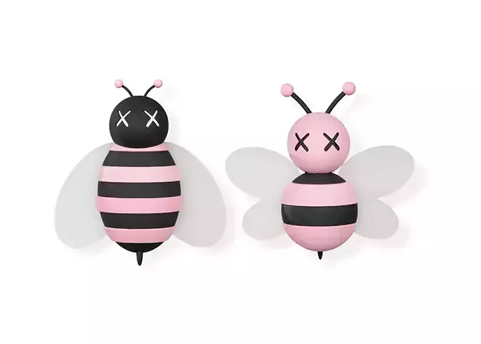 Kaws Dior Bee x Dior Bee 2 for Print 3D print model