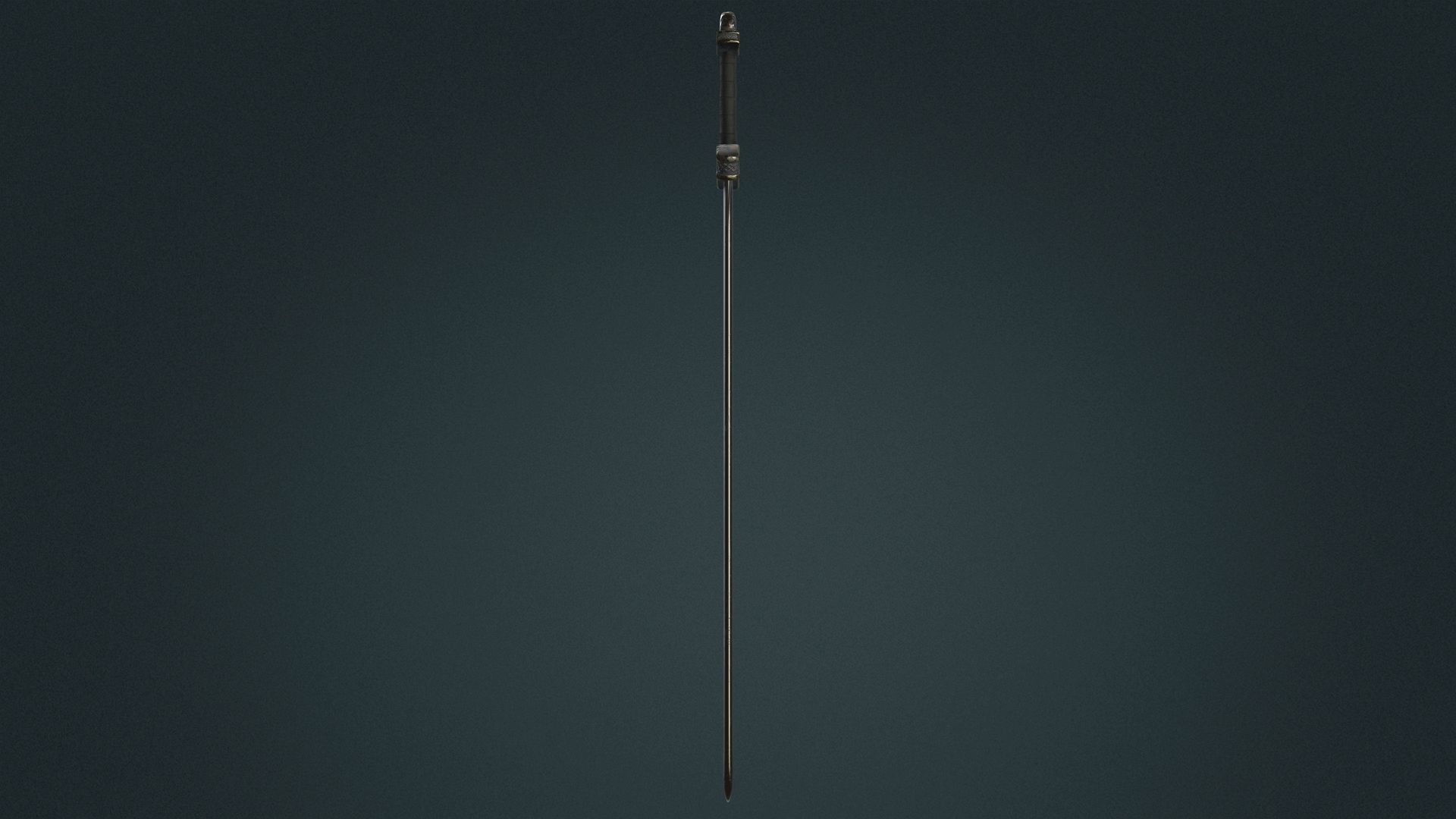 Viking Sword F - Fantasy Weapon Low-poly 3D model_10