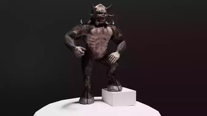 Humanoid Bull like Beast