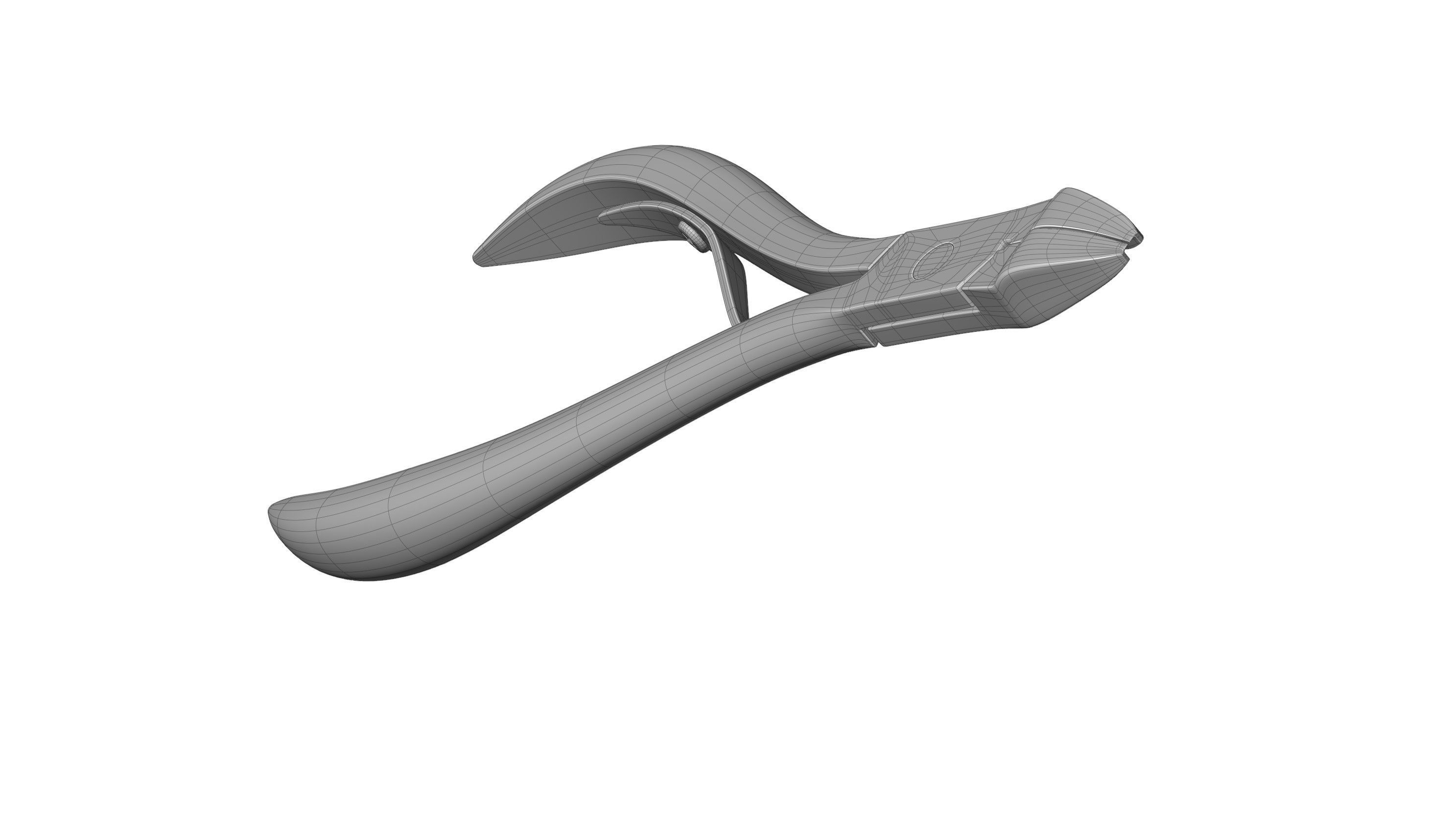 Cuticle Nipper 3D model_11
