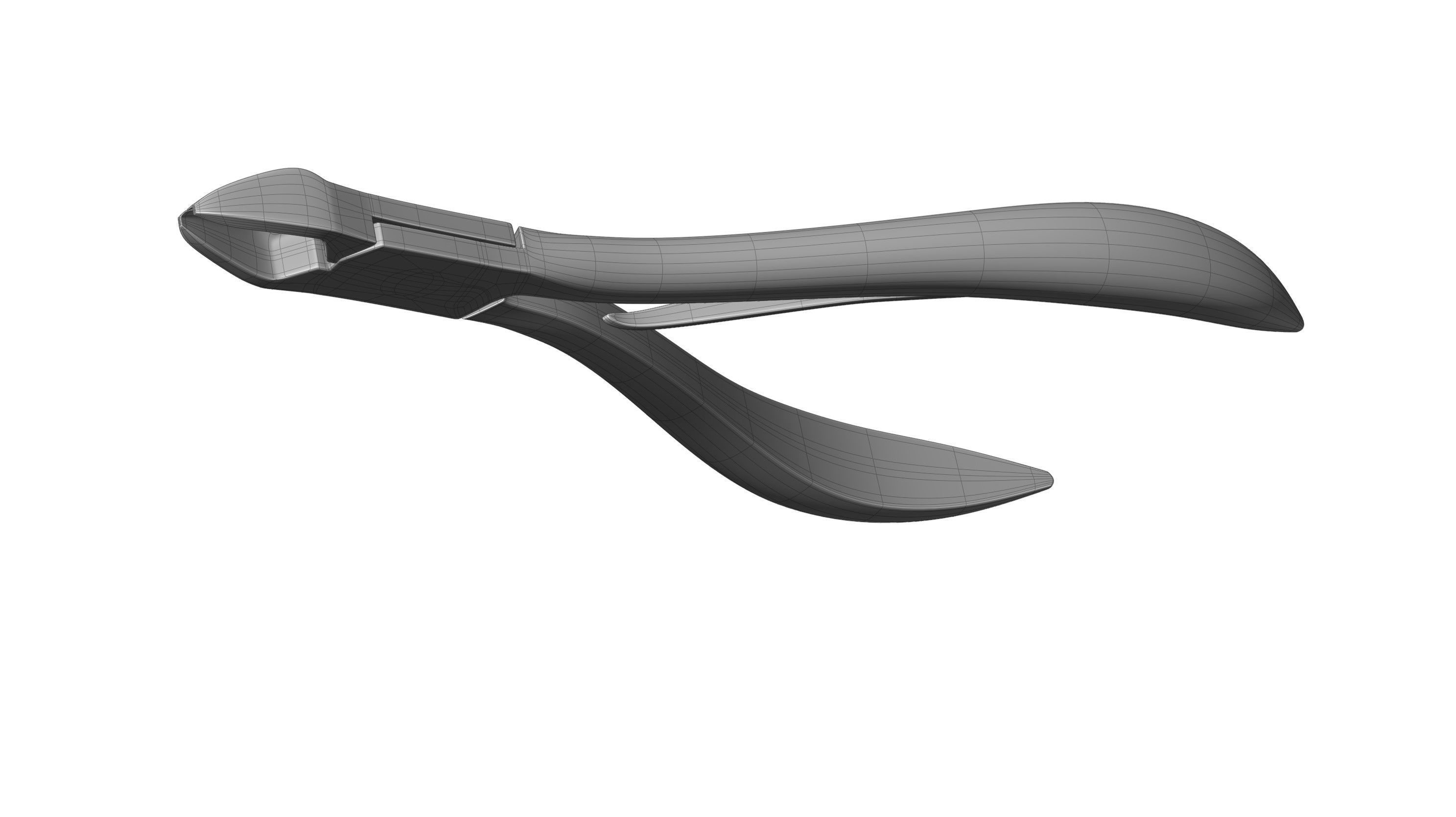 Cuticle Nipper 3D model_13