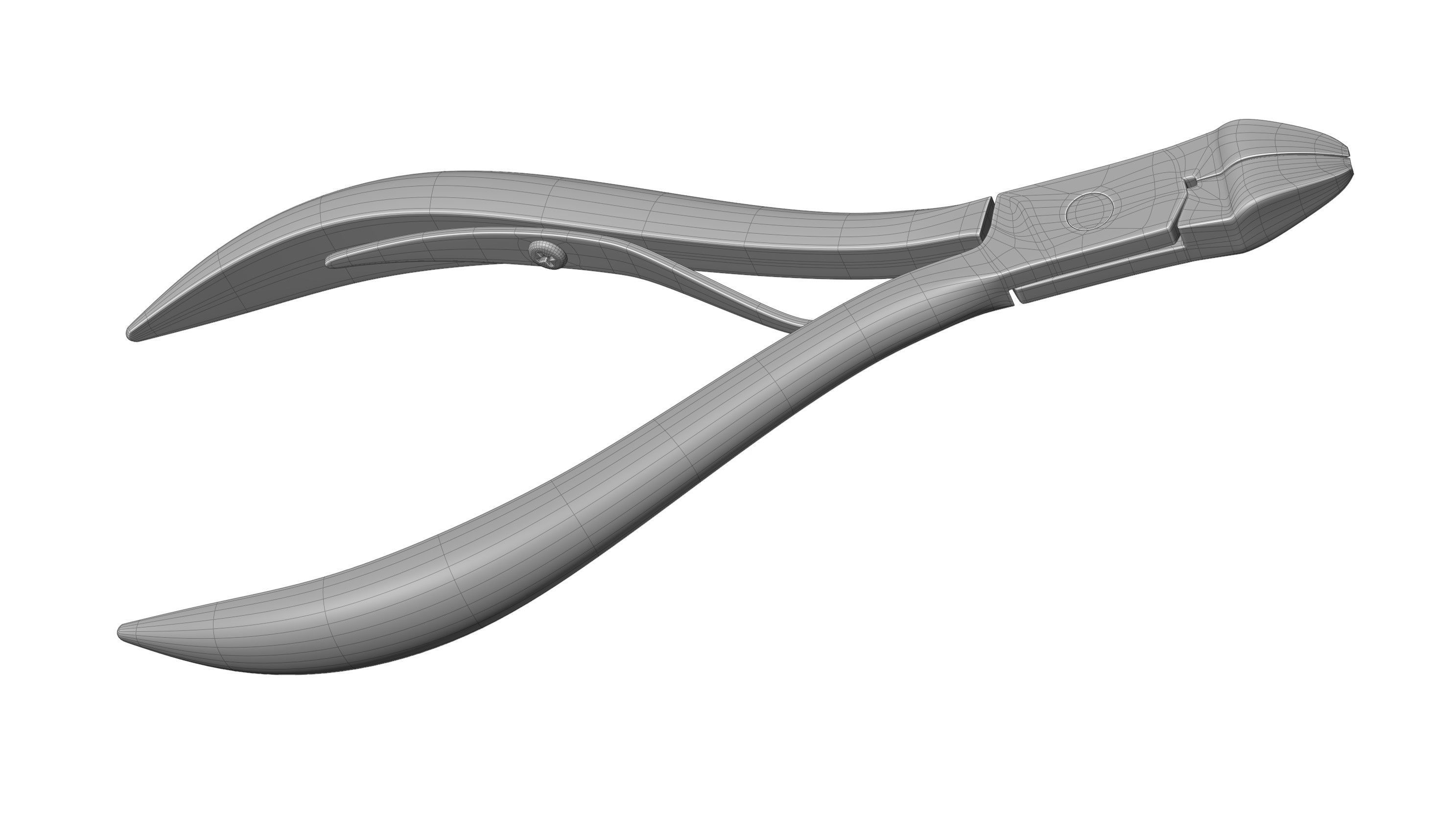 Cuticle Nipper 3D model_10
