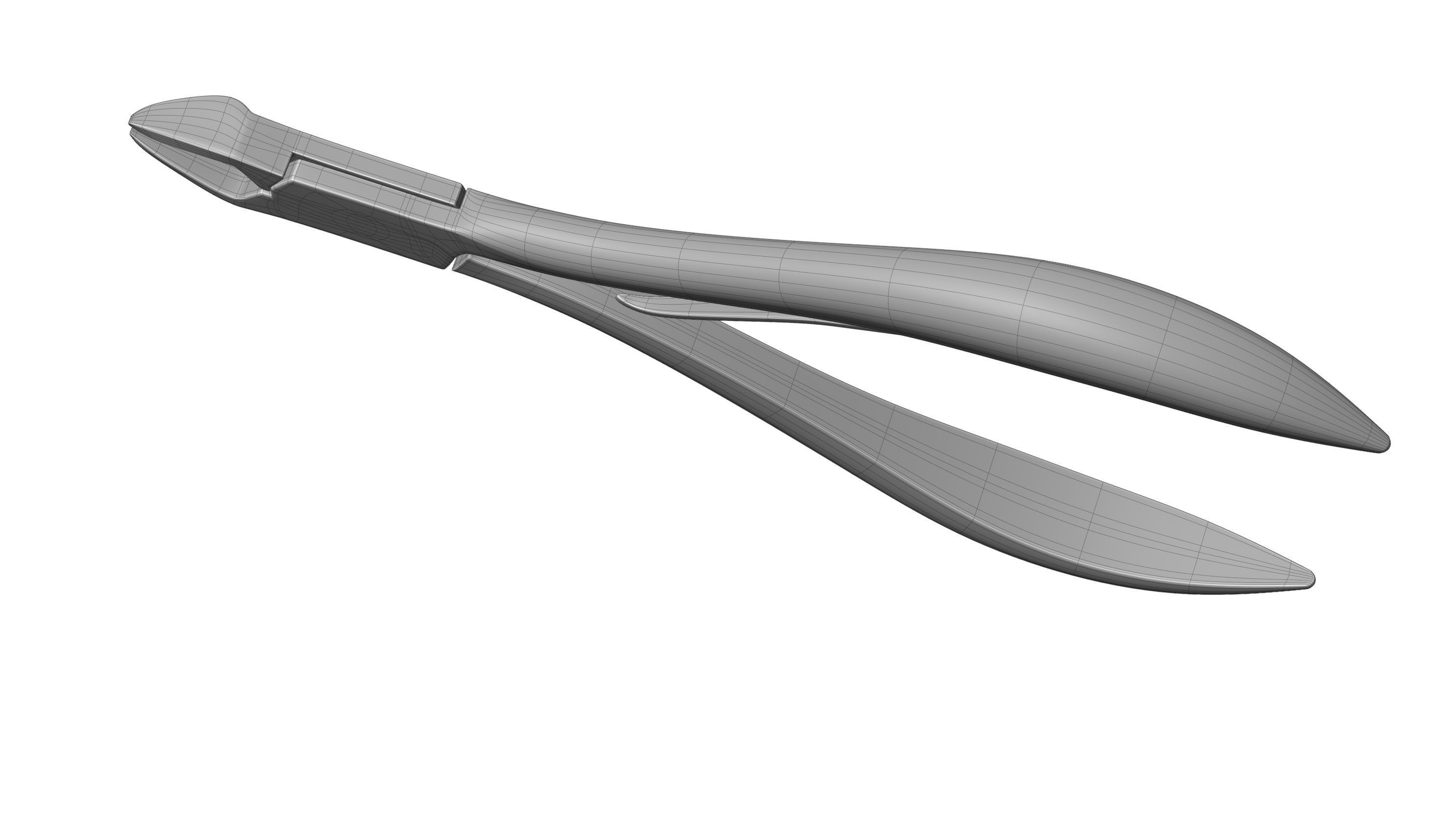 Cuticle Nipper 3D model_14